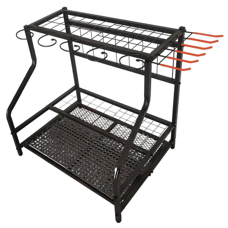 Gardening Tools Amazon - Metal Garden Tool Storage Rack, Garage