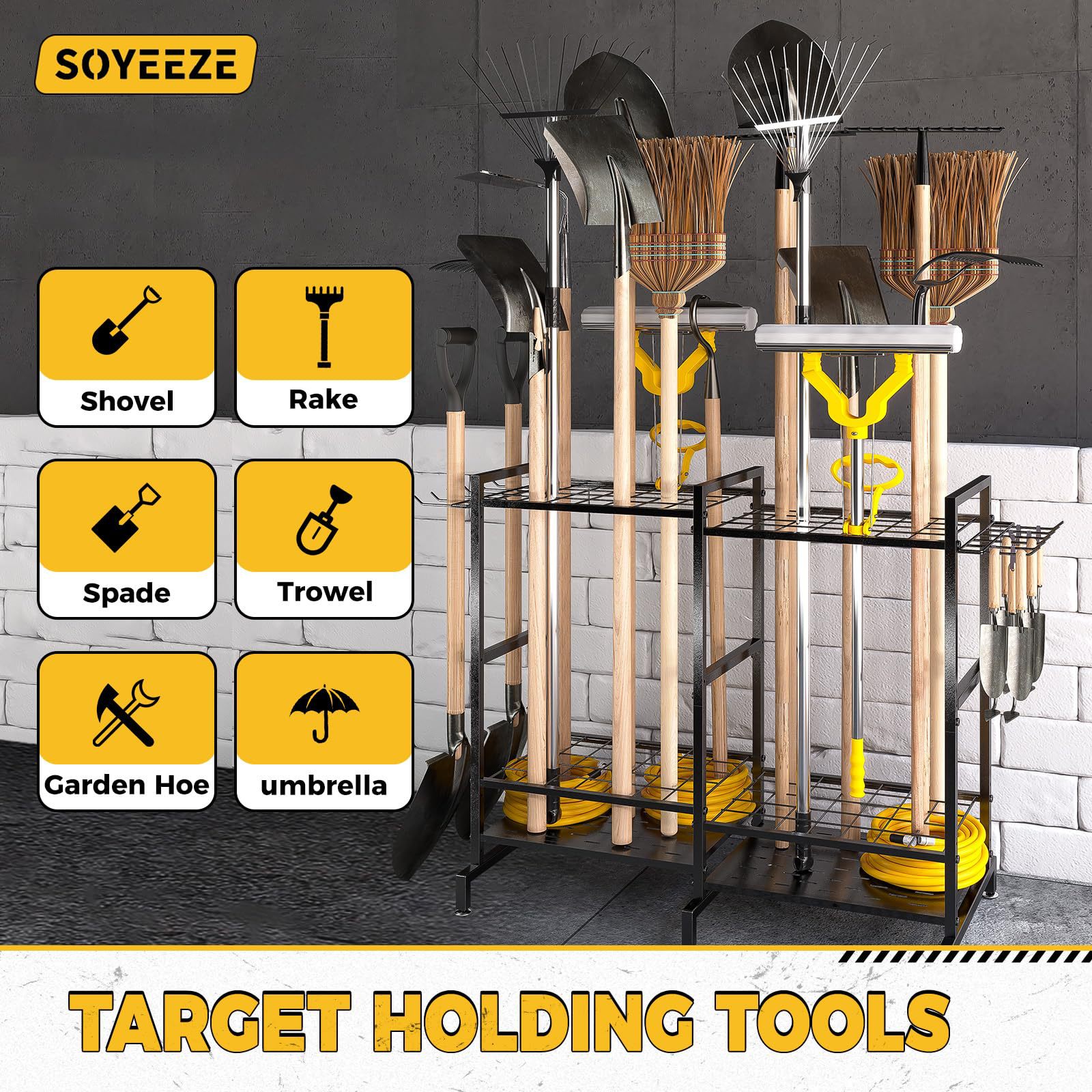 Amazon Garden Tool Rack Garage - Gardening Tools Amazon 评论和价格