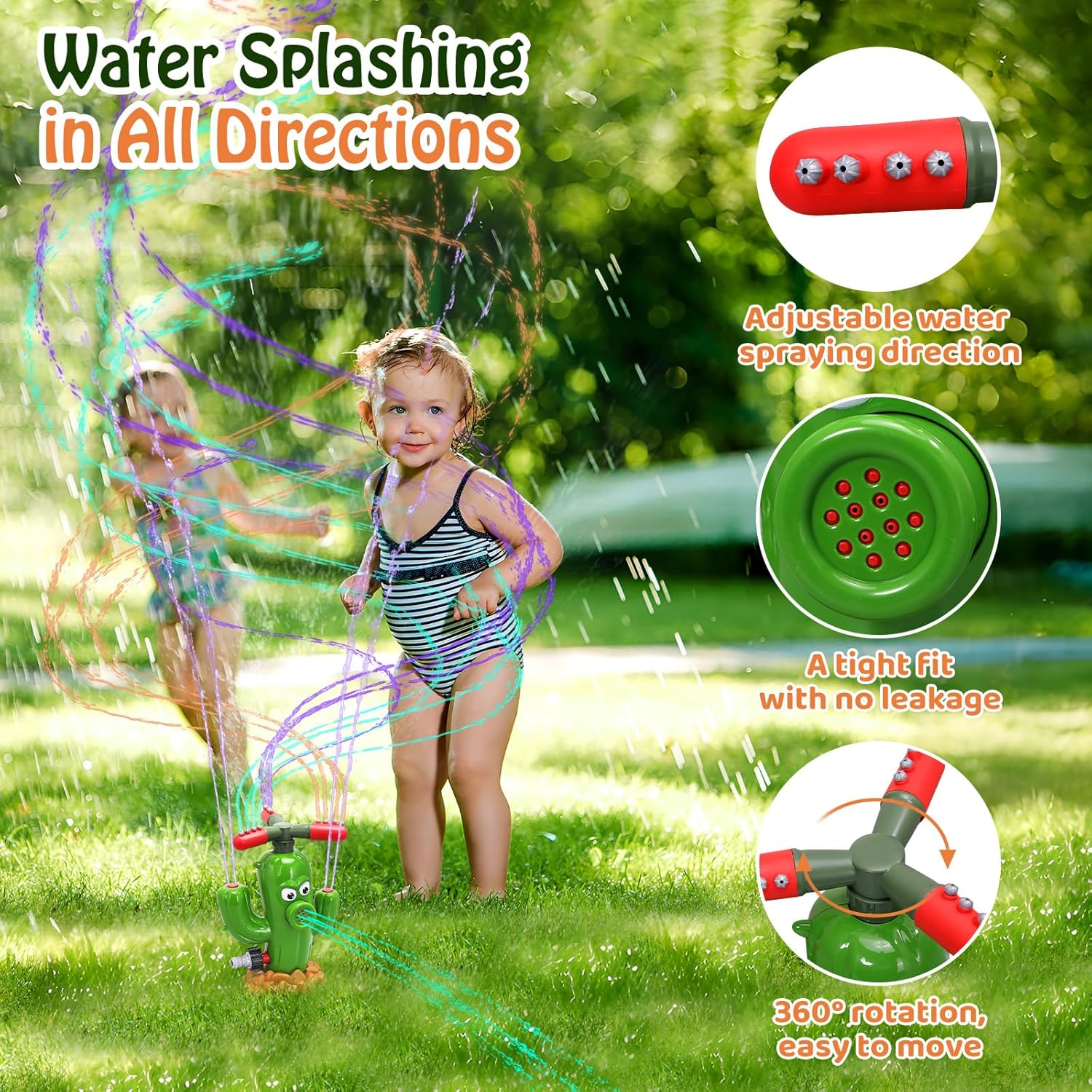 Water Spray Toy Cactus Sprinkl - Gardening Tools For Kids 评论和价格