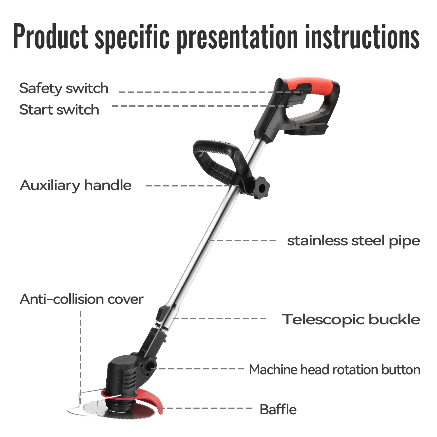 Lithium Electric Grass Trimmer - Gardening Tools Cutter 评论和价格