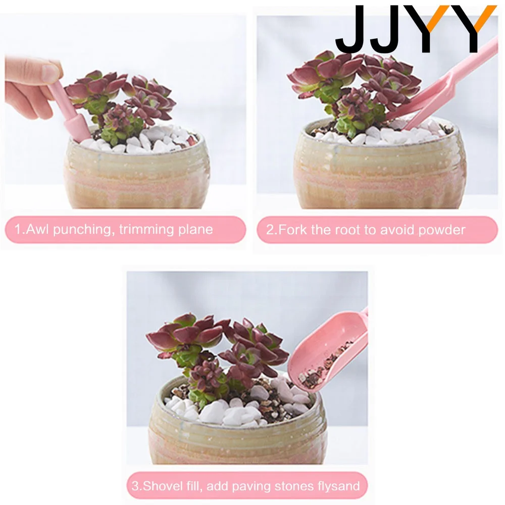 4Pcs Mini Succulent Planter Ac - Gardening Tools Kit 评论和价格