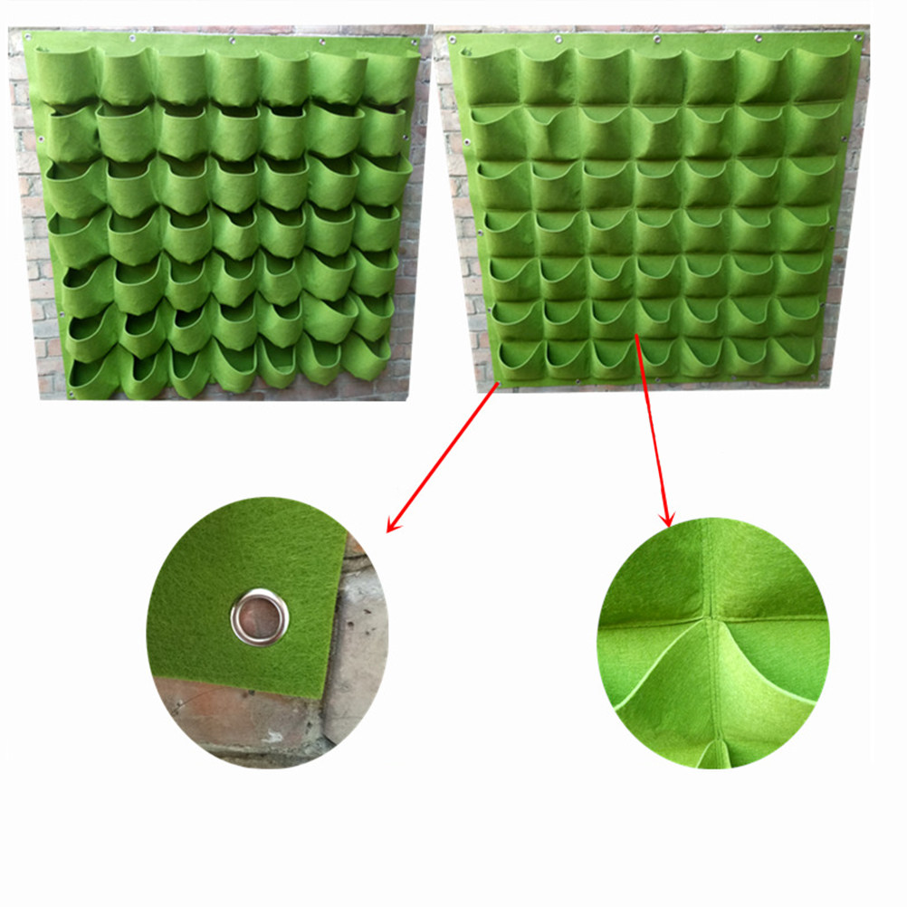 1Pcs Vertical Felt Hanging Pla - Grow Bags 评论和价格