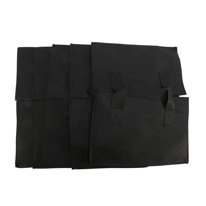 5 Pack Fabric Raised Garden Be - Grow Bags 评论和价格