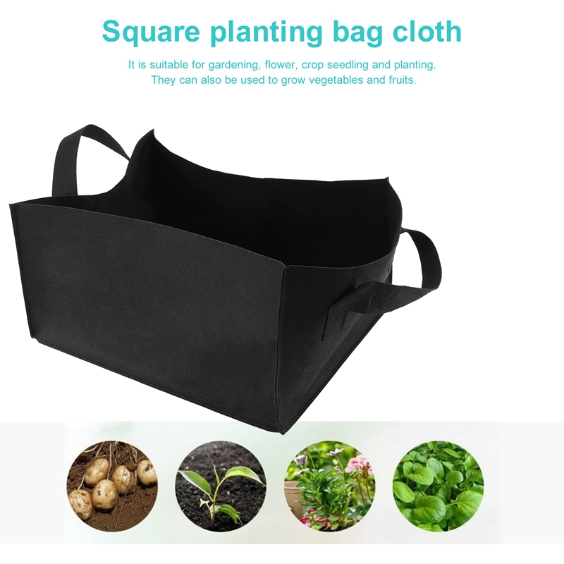 5 Pack Fabric Raised Garden Be - Grow Bags 评论和价格