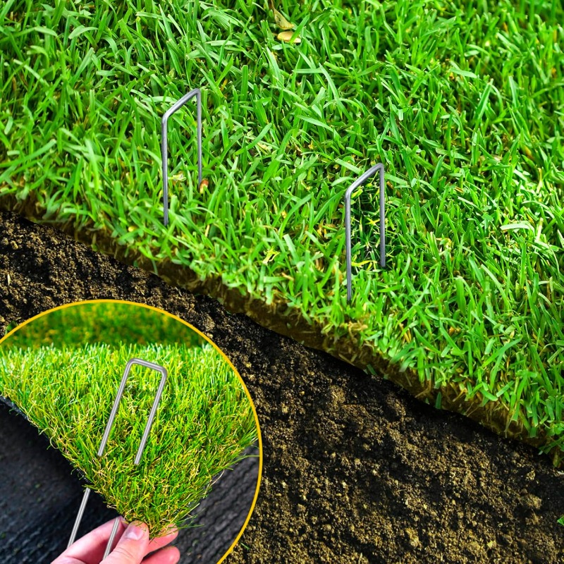 10 Pcs U-shaped Garden Nails A - Gardening Tools For Weeds 评论和价格
