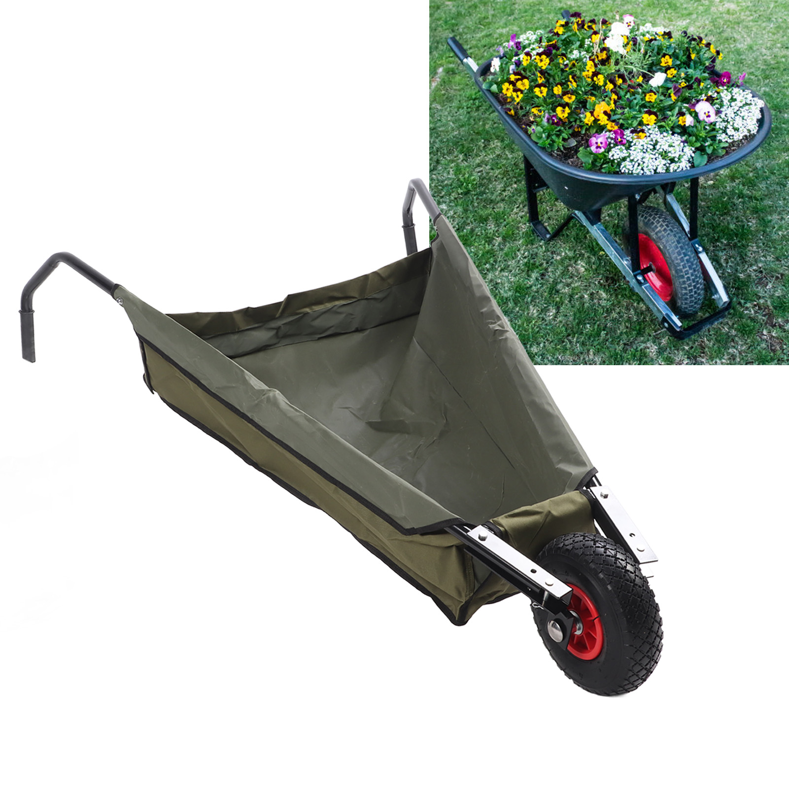 Garden Wheelbarrow Collapsible - Grow Bags 评论和价格