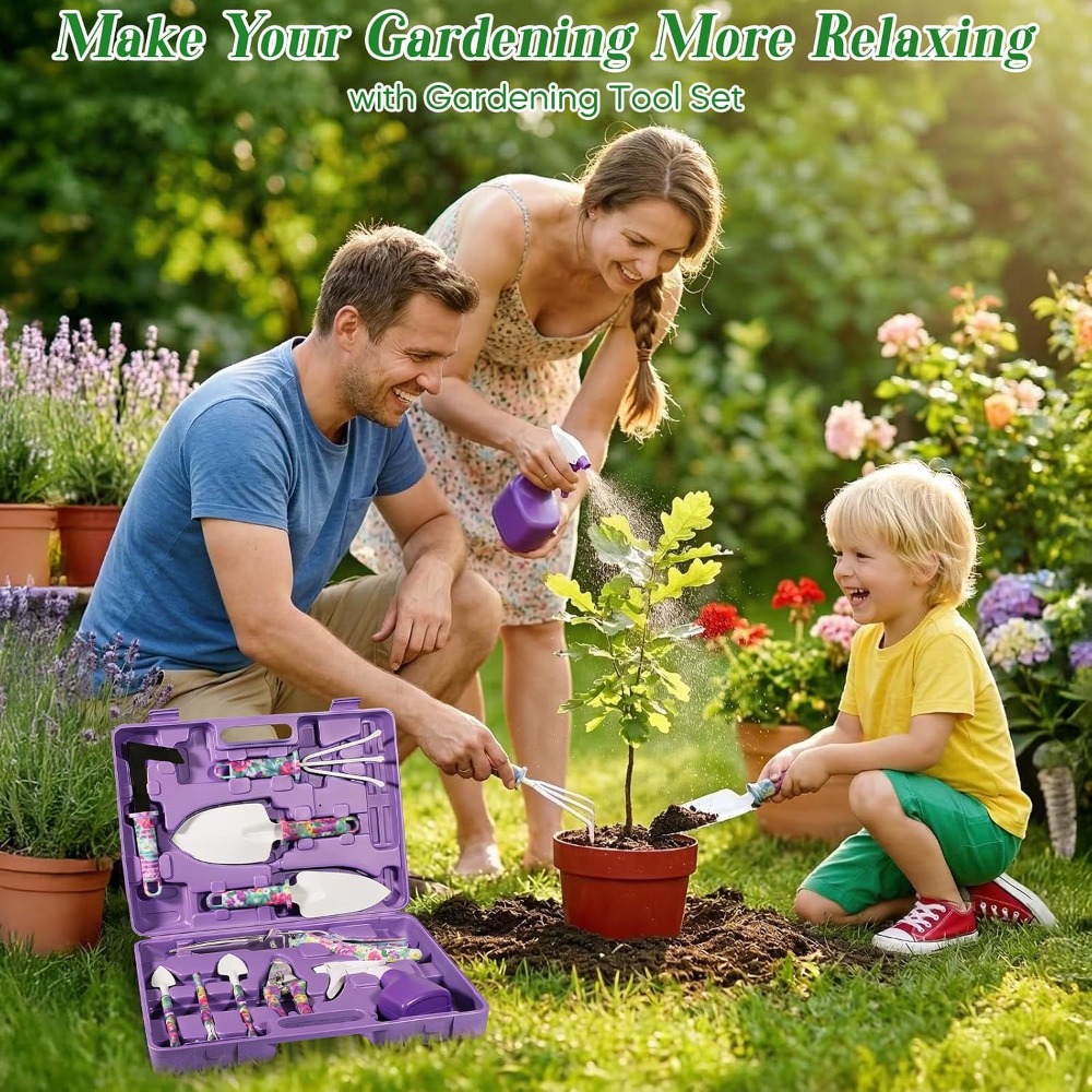 10-Piece Gardening Tools Set w - Gardening Tools Gift Set 评论和价格