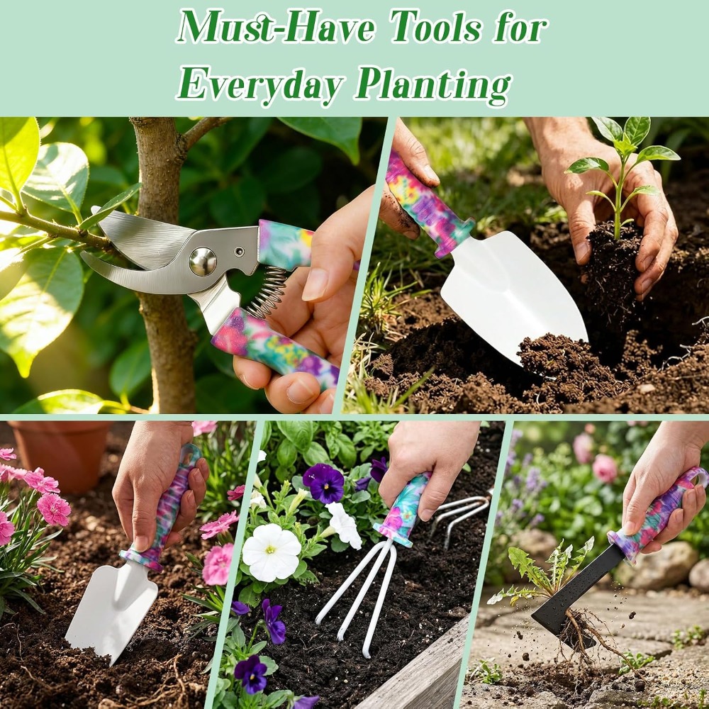 10-Piece Gardening Tools Set w - Gardening Tools Gift Set 评论和价格