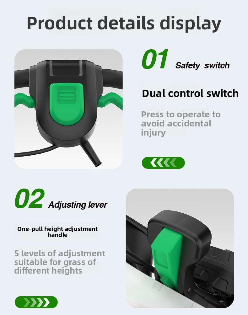 Electric Lawn Mowers Cordless  - Gardening Tools Lawn Mower 评论和价格