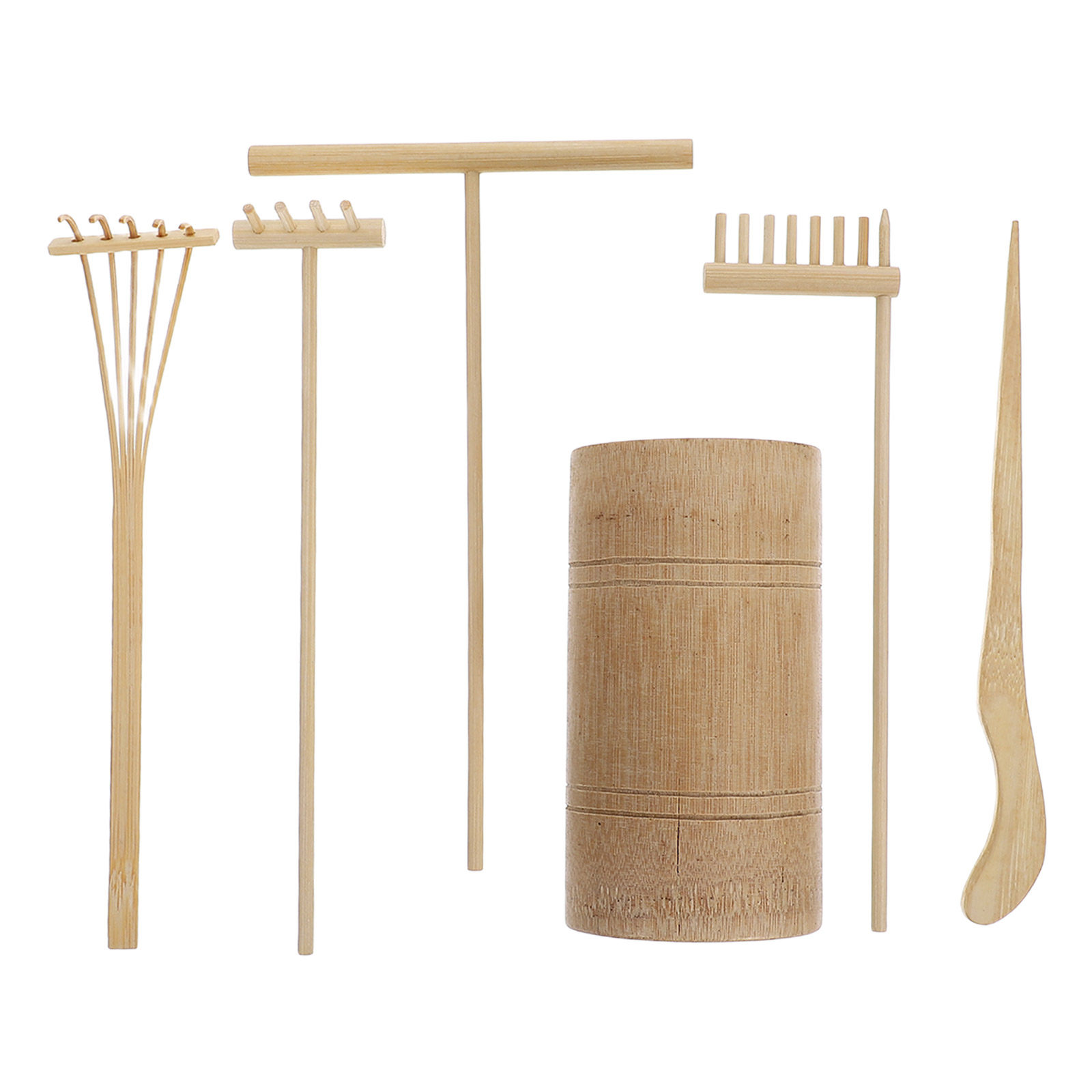 1Set Zen Sand Garden Rake Kit  - Gardening Tools Kit 评论和价格