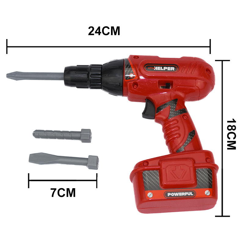 Tools Toys Electric Drill BO S - Gardening Tools For Kids 评论和价格