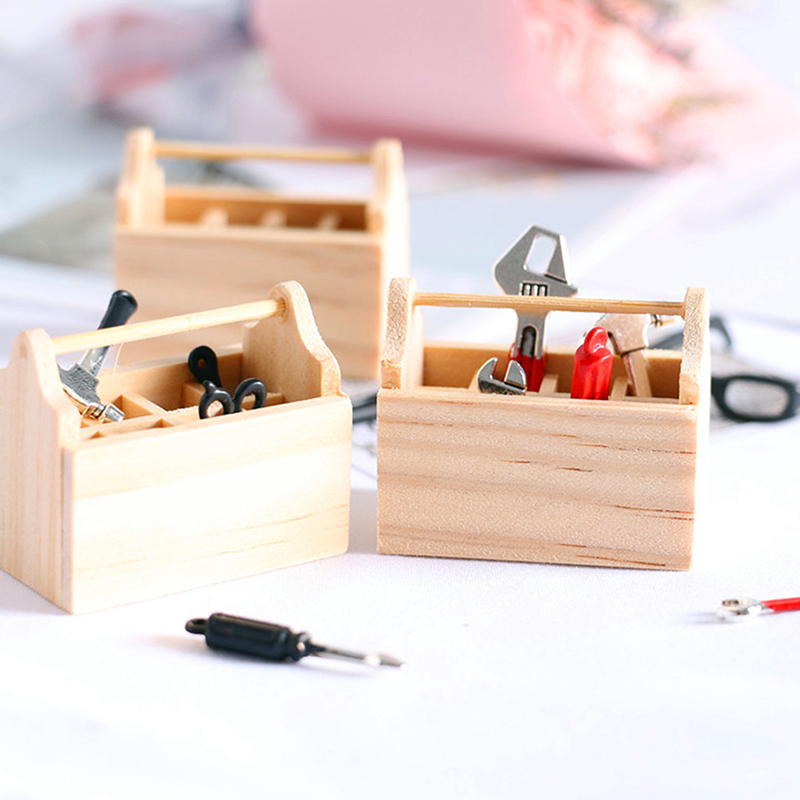 3/4/5/6Pcs Dollhouse Miniature - Gardening Tools Repair 评论和价格