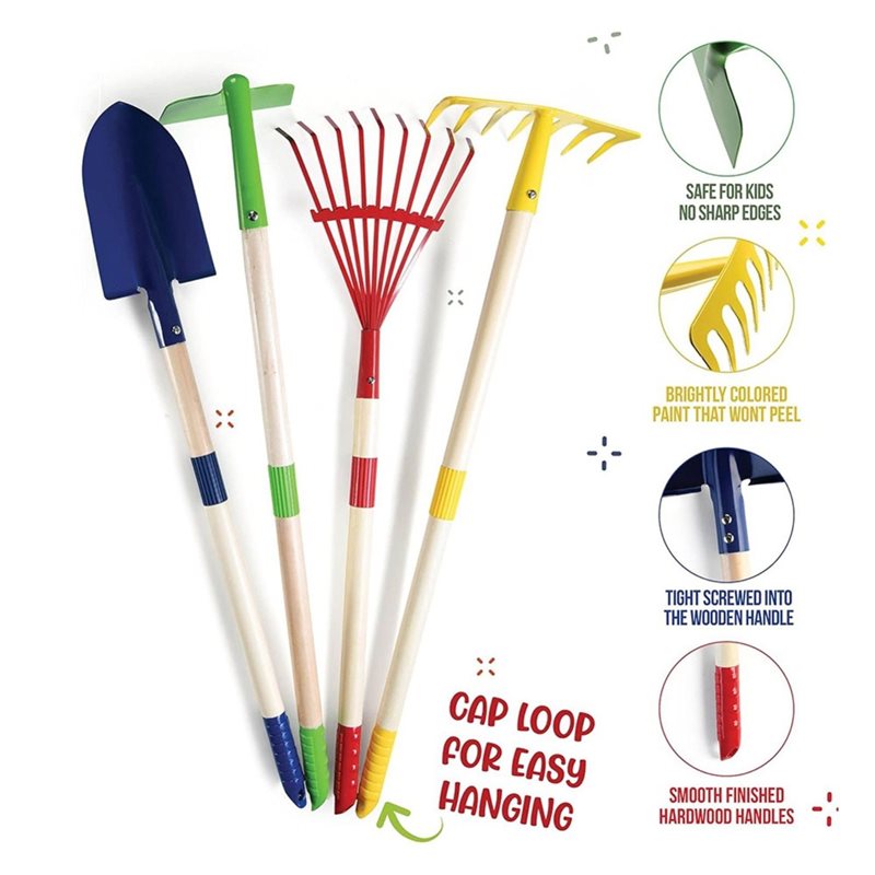 B05C-Garden Tool Set For Kids  - Gardening Tools For Kids 评论和价格