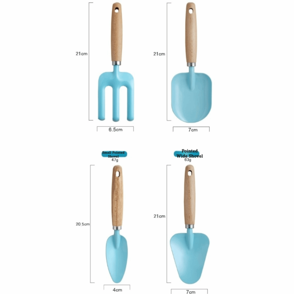 Colorful Kids Garden Tool Set  - Gardening Tools For Kids 评论和价格