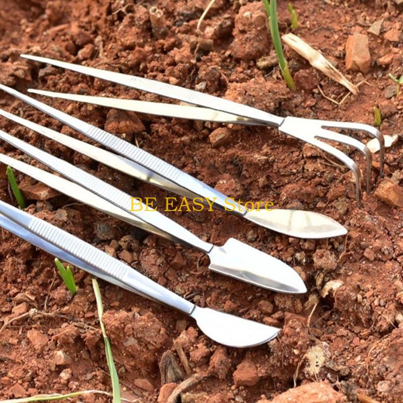 E28F Garden Bonsai Tweezers Du - Gardening Tools For Weeds 评论和价格