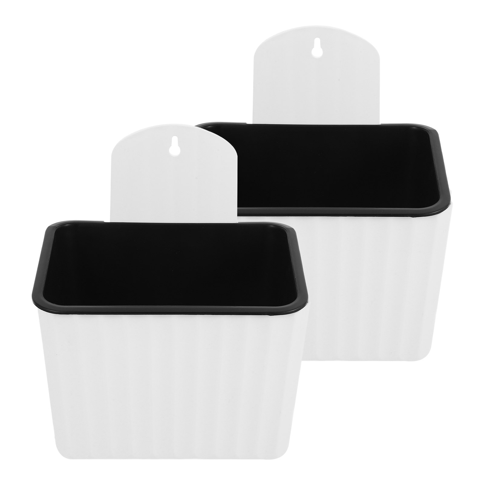 2Pcs Wall Mount Flower Pots Se - Self-Watering Planter 评论和价格