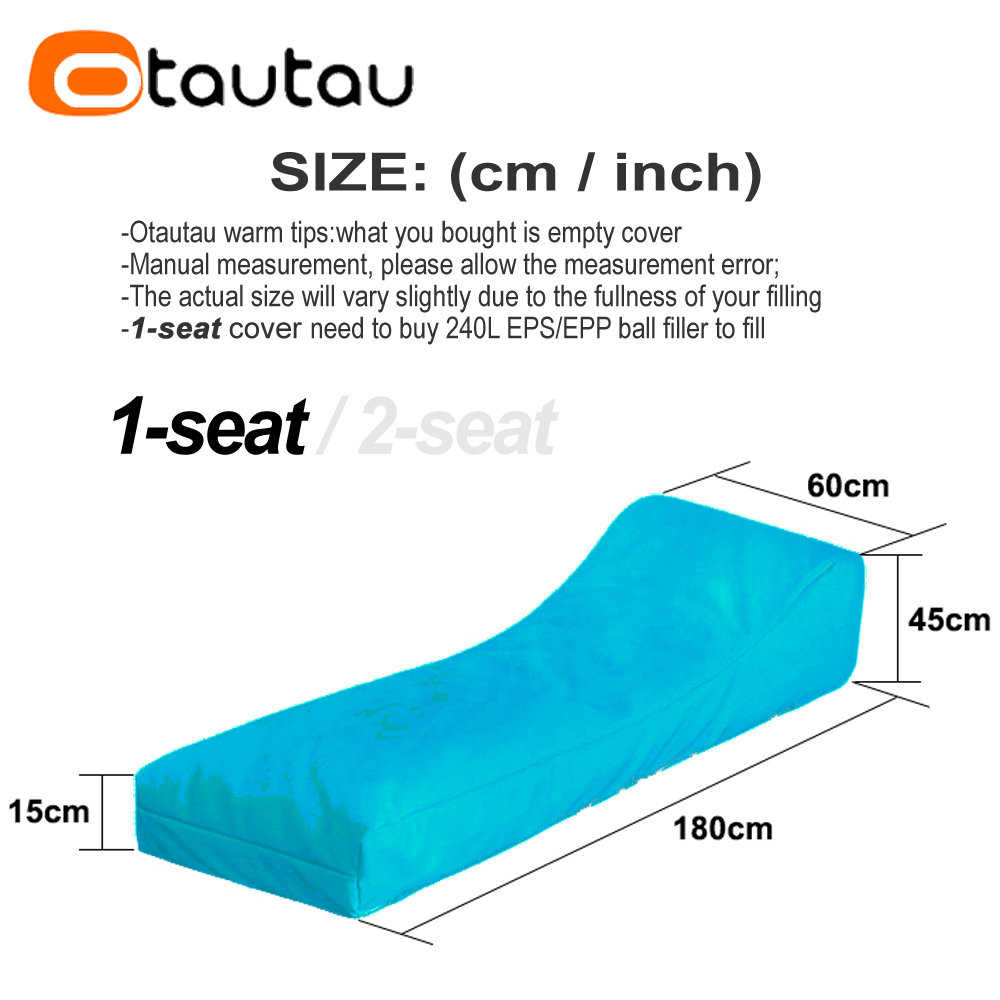 OTAUTAU Outdoor Bean Bag Loung - Grow Bags 评论和价格