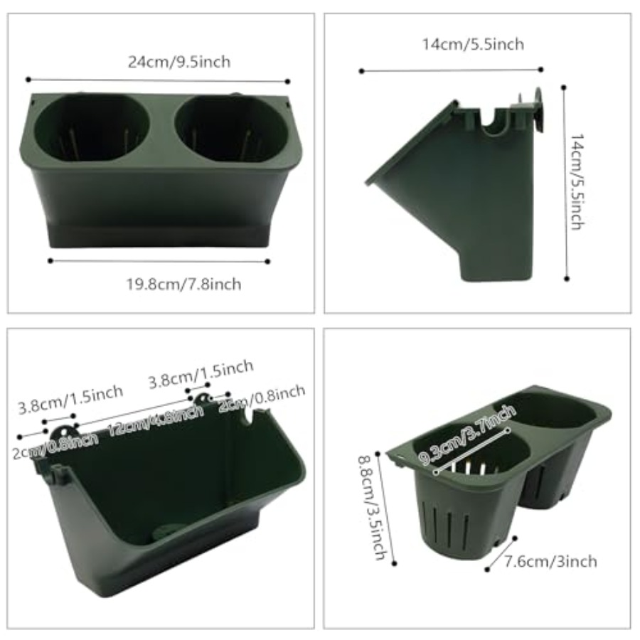 Vertical Wall Planter For Balc - Self-Watering Planter 评论和价格