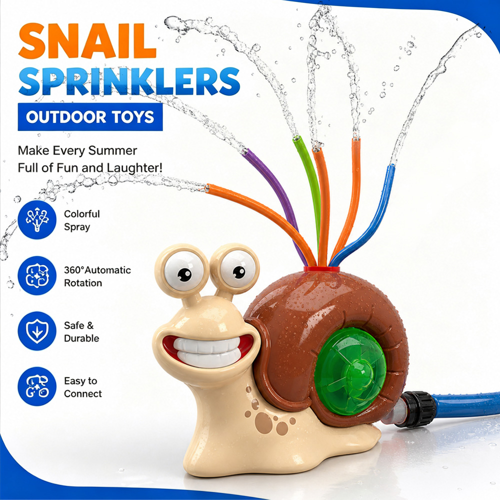 Water Spray Outdoor Toy Snail  - Gardening Tools For Kids 评论和价格