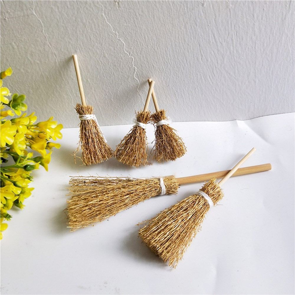 5pcs/Bag New Scene Mini Broom  - Grow Bags 评论和价格